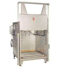 Automatic Battery Wash Cabinets.